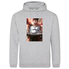 Hoodie with Print Black Clover Hero - 2XL grey