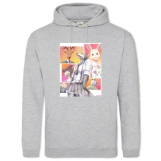 Hoodie with Print Beastars Main Theme - 2XL grey
