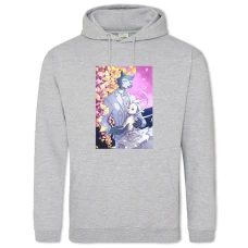 Hoodie with Print Beastars Heroes - 2XL grey