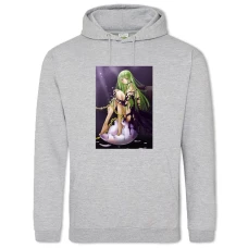 Hoodie with Print Code Geass Cc Hero - 2XL grey