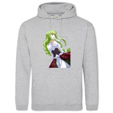 Hoodie with Print Code Geass Cc Princess - 2XL grey