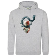Hoodie with Print Danganronpa Ninja Monokuma - 2XL grey