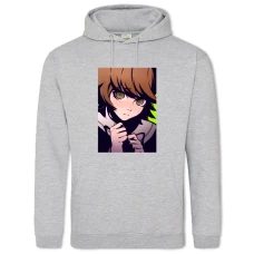 Hoodie with Print Danganronpa Chihiro Fujisaki - 2XL grey