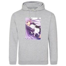 Hoodie with Print Danganronpa Kyoko Kirigiri - 2XL grey