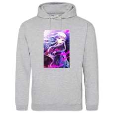 Hoodie with Print Danganronpa Kyoko Kirigiri Hero - 2XL grey