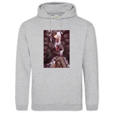 Hoodie with Print Danganronpa Azart Version - 2XL grey