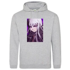 Hoodie with Print Danganronpa Hero Kyoko Kirigiri - 2XL grey