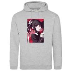 Hoodie with Print Danganronpa Celestia Ludenberg - 2XL grey