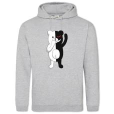 Hoodie with Print Danganronpa Hero Monokuma - 2XL grey