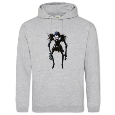 Hoodie with Print Death Note Ryuk Monster - 2XL grey