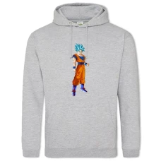 Hoodie with Print Dragon Ball Hero - 2XL grey