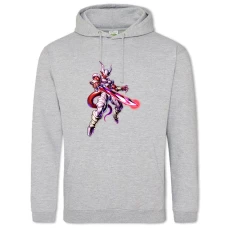 Hoodie with Print Dragon Ball Cosmo Hero - 2XL grey
