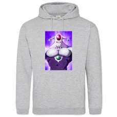 Hoodie with Print Dragon Ball Cute Monster - 2XL grey