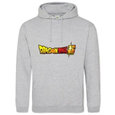 Hoodie with Print Dragon Ball Cute Logo - 2XL grey