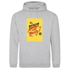 Hoodie with Print Rick And Morty Better Call Morty - 2XL grey