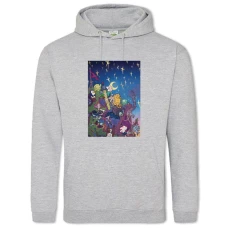 Hoodie with Print Adventure Time Universe - 2XL grey