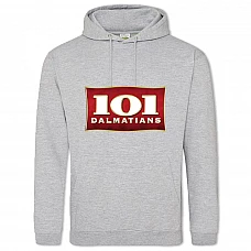 Худі з принтом 101 Далматинець Логотип - 2XL сірий