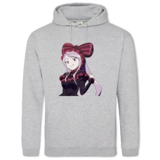 Hoodie with Print Overlord Shalltear - 2XL grey