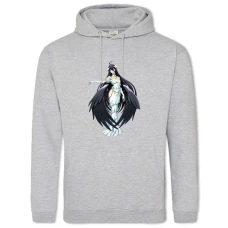 Hoodie with Print Overlord Hero Albedo - 2XL grey