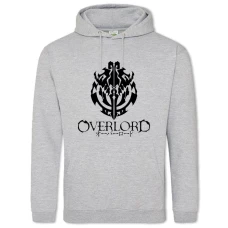Hoodie with Print Overlord Logo - 2XL grey