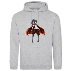 Hoodie with Print Overlord Narberal Gamma - 2XL grey