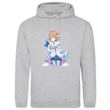 Hoodie with Print Re Zero Felix Hero - 2XL grey