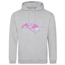 Hoodie with Print Sailor Moon Pegas - 2XL grey