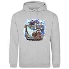 Худі з принтом Майстри Меча Онлайн Юкі - 2XL сірий