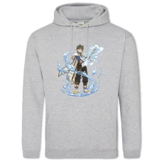 Hoodie with Print Sword Art Online Fighter - 2XL grey