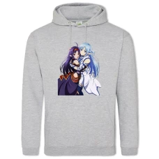 Hoodie with Print Sword Art Online Girls - 2XL grey