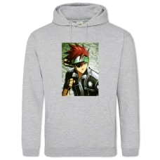 Hoodie with Print D.Gray-Man Lavi Bookman - 2XL grey