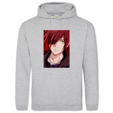 Hoodie with Print D.Gray-Man Lavi Bookman Hero - 2XL grey