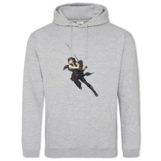 Hoodie with Print D.Gray-Man Fighter - 2XL grey