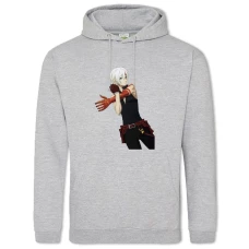 Hoodie with Print D.Gray-Man Allen Walker Hero - 2XL grey