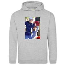 Hoodie with Print Akagami No Shirayukihime Love Print - 2XL grey