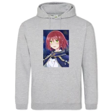 Hoodie with Print Akagami No Shirayukihime Hero - 2XL grey
