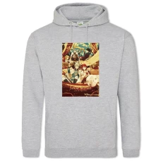 Hoodie with Print Akagami No Shirayukihime Theme - 2XL grey