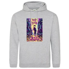 Hoodie with Print Mob Psycho 100 Print - 2XL grey