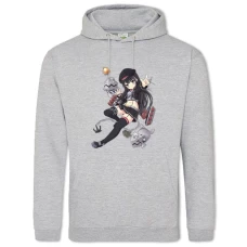 Hoodie with Print Azur Lane Hero Print 0002 - 2XL grey