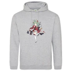 Hoodie with Print Azur Lane Hero Print 0009 - 2XL grey