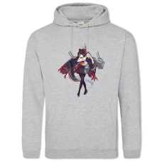 Hoodie with Print Azur Lane Hero Print 0013 - 2XL grey