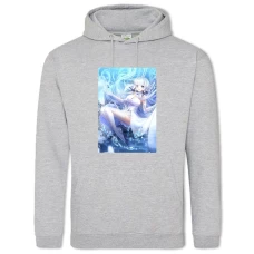 Hoodie with Print Azur Lane Hero Print 0016 - 2XL grey