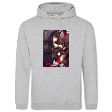 Hoodie with Print Azur Lane Hero Print 0017 - 2XL grey
