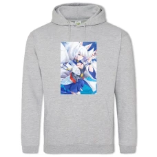 Hoodie with Print Azur Lane Hero Print 0019 - 2XL grey