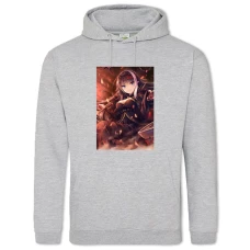 Hoodie with Print Azur Lane Hero Print 0024 - 2XL grey