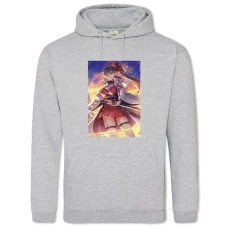 Hoodie with Print Azur Lane Hero Print 0026 - 2XL grey