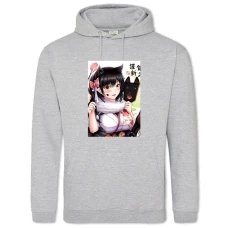 Hoodie with Print Azur Lane Hero Print 0028 - 2XL grey