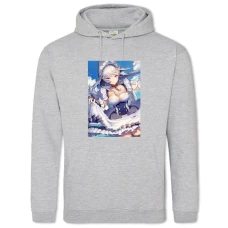 Hoodie with Print Azur Lane Hero Print 0029 - 2XL grey