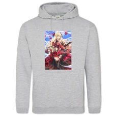 Hoodie with Print Azur Lane Hero Print 0038 - 2XL grey