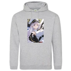 Hoodie with Print Azur Lane Hero Print 0040 - 2XL grey